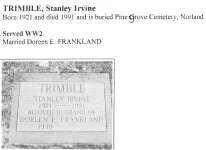 Page 347: Trimble, Stanley Irvine