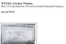 Page 377: Weeks, Gordon Thomas