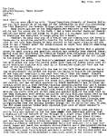 Correspondence - 15 May 1965