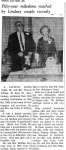 Fifty-year milestone reached by Lindsay couple recently - 22 May 1965