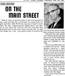 On the Main Street - 12 April 1967