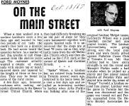On the Main Street - 18 October 1967