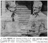 E. Neill Gregory and Ford Moynes (photo) - 12 June 1971