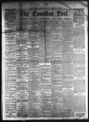 Canadian Post (Lindsay, ONT), 28 May 1863