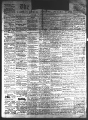 Canadian Post (Lindsay, ONT), 23 Sep 1864