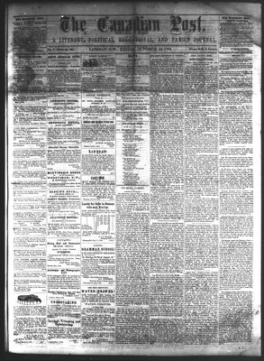 Canadian Post (Lindsay, ONT), 14 Oct 1864