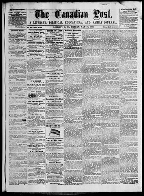 Canadian Post (Lindsay, ONT), 18 May 1866