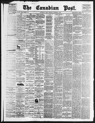 Canadian Post (Lindsay, ONT), 6 Mar 1874