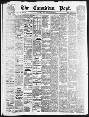 Canadian Post (Lindsay, ONT), 8 May 1874