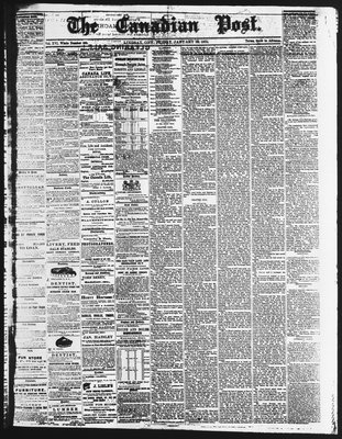 Canadian Post (Lindsay, ONT), 29 Jan 1875