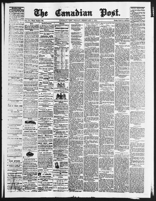 Canadian Post (Lindsay, ONT), 5 Feb 1875