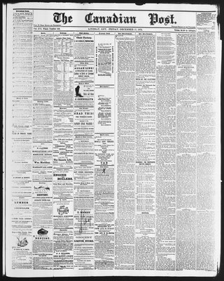 Canadian Post (Lindsay, ONT), 17 Dec 1875