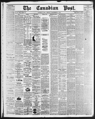 Canadian Post (Lindsay, ONT), 31 Dec 1875