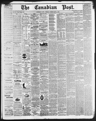 Canadian Post (Lindsay, ONT), 4 Feb 1876