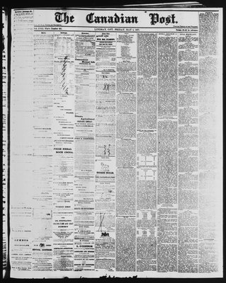 Canadian Post (Lindsay, ONT), 4 May 1877