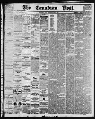 Canadian Post (Lindsay, ONT), 11 May 1877