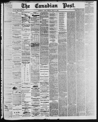 Canadian Post (Lindsay, ONT), 17 May 1878