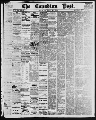 Canadian Post (Lindsay, ONT), 24 May 1878