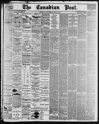 Canadian Post (Lindsay, ONT), 7 Jun 1878