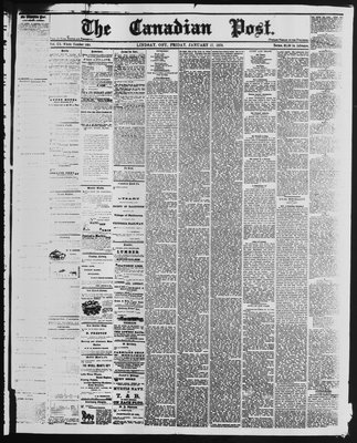 Canadian Post (Lindsay, ONT), 17 Jan 1879