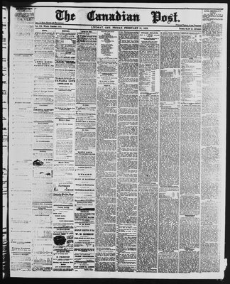 Canadian Post (Lindsay, ONT), 21 Feb 1879