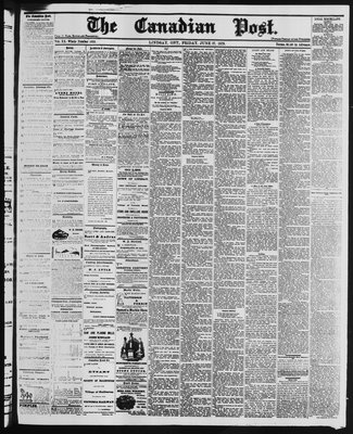 Canadian Post (Lindsay, ONT), 27 Jun 1879