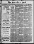 Canadian Post (Lindsay, ONT), 31 Oct 1884