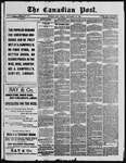 Canadian Post (Lindsay, ONT), 28 Nov 1884