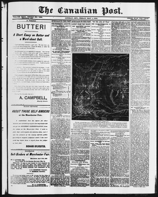 Canadian Post (Lindsay, ONT), 1 May 1885