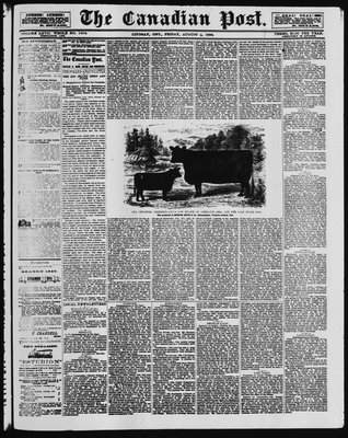 Canadian Post (Lindsay, ONT), 6 Aug 1886