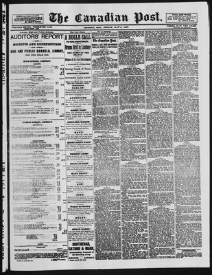 Canadian Post (Lindsay, ONT), 6 May 1887