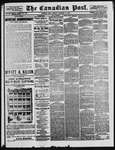 Canadian Post (Lindsay, ONT), 14 Oct 1887