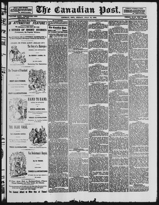 Canadian Post (Lindsay, ONT), 13 Jul 1888