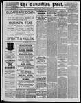 Canadian Post (Lindsay, ONT), 25 Oct 1889