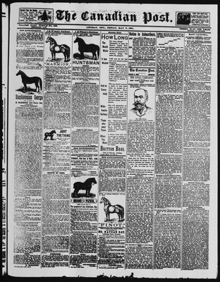 Canadian Post (Lindsay, ONT), 9 May 1890