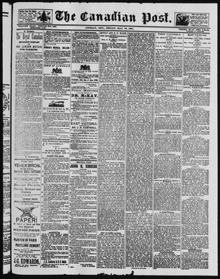 Canadian Post (Lindsay, ONT), 30 May 1890