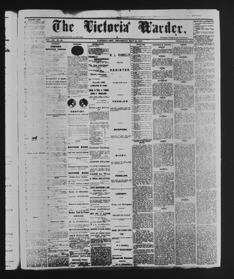 Victoria Warder (Lindsay, ONT), 24 May 1877