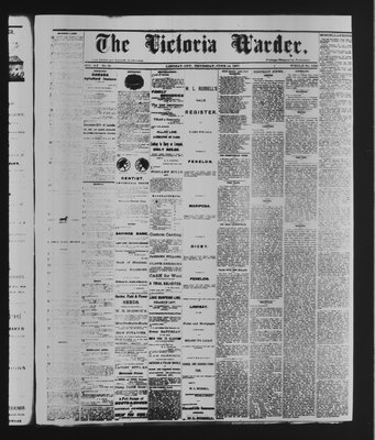 Victoria Warder (Lindsay, ONT), 14 Jun 1877