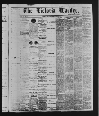 Victoria Warder (Lindsay, ONT), 21 Jun 1877