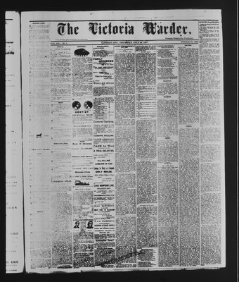 Victoria Warder (Lindsay, ONT), 26 Jul 1877