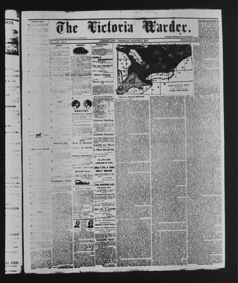 Victoria Warder (Lindsay, ONT), 2 Aug 1877