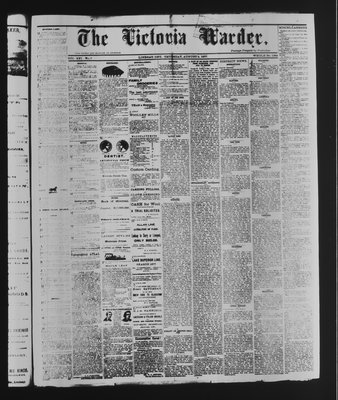 Victoria Warder (Lindsay, ONT), 9 Aug 1877