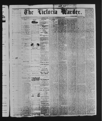 Victoria Warder (Lindsay, ONT), 20 Sep 1877