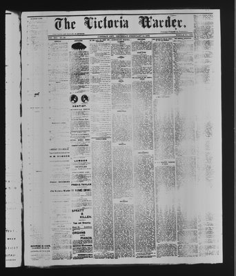 Victoria Warder (Lindsay, ONT), 14 Feb 1878