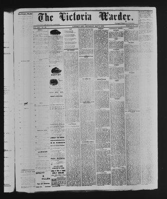 Victoria Warder (Lindsay, ONT), 2 May 1878