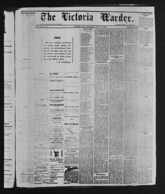 Victoria Warder (Lindsay, ONT), 11 Jul 1878