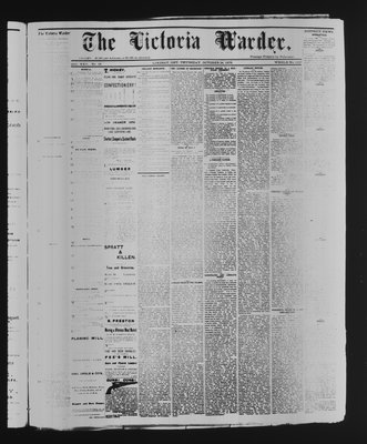 Victoria Warder (Lindsay, ONT), 24 Oct 1878