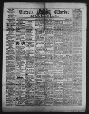 Victoria Warder (Lindsay, ONT), 19 Apr 1871