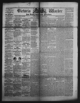 Victoria Warder (Lindsay, ONT), 28 Aug 1872