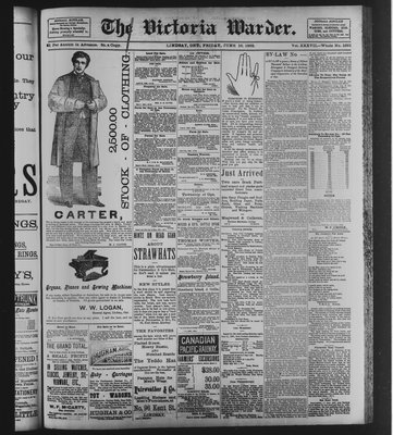 Victoria Warder (Lindsay, ONT), 16 Jun 1893